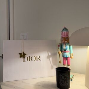 Dior White shopping Bag